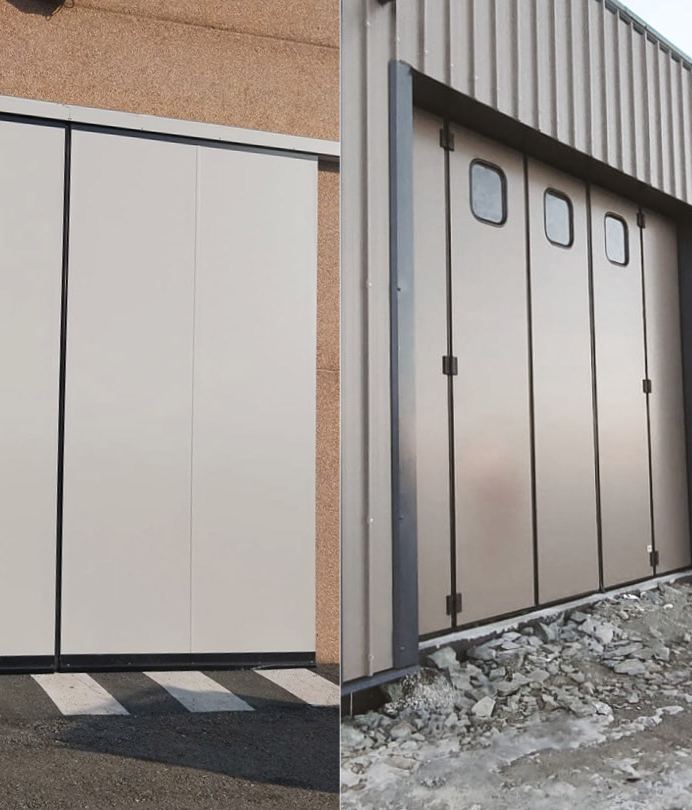 Portoni per officina Pastore