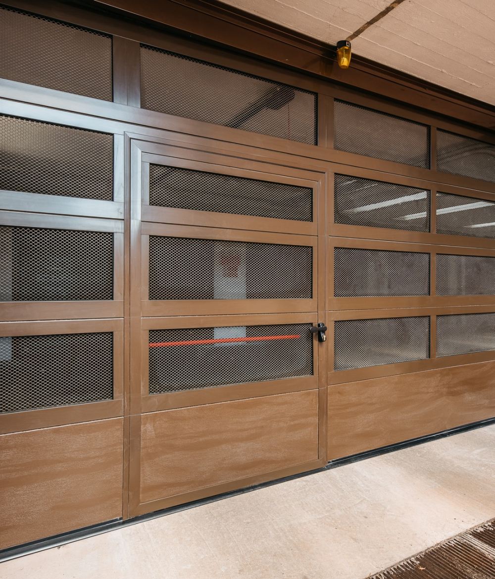 Portoni Sezionali Industriali Pastore - Maretta Full Vision