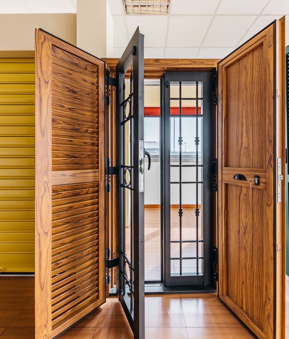 Persiane di Sicurezza Pastore - Combi grata + persiana