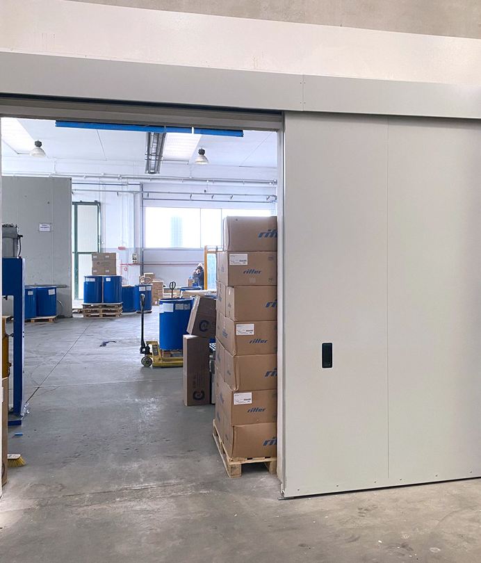 Portoni Scorrevoli Tagliafuoco APIR SCR